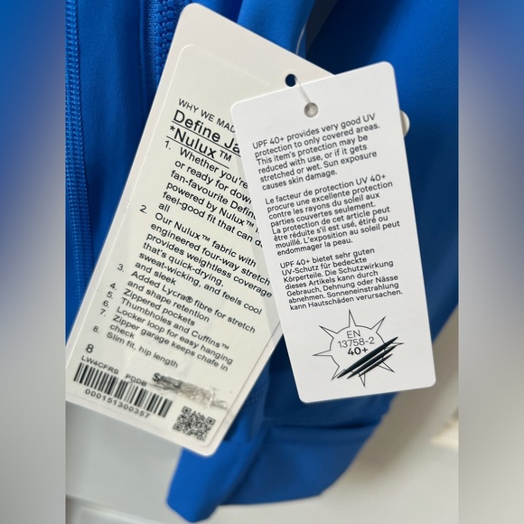 ‼️SOLD‼️Lululemon Define Jacket *Nulux
Jet Stream Size 8 - Picture 15 of 15